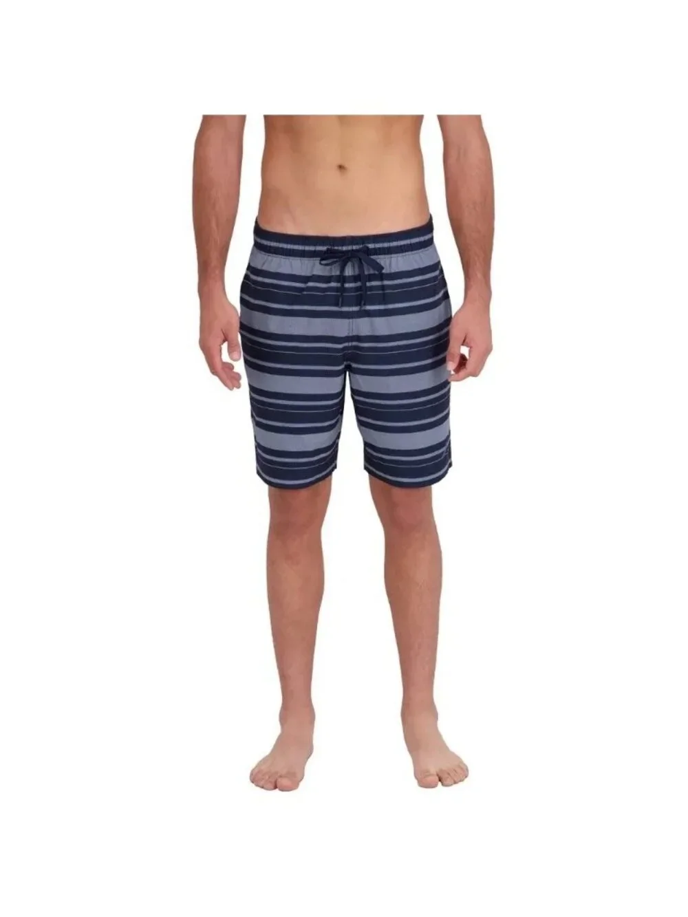 NWT Nautica Men's S Blue Classic Fit Swim Trunks With UPF Protection & Quick-Dry
